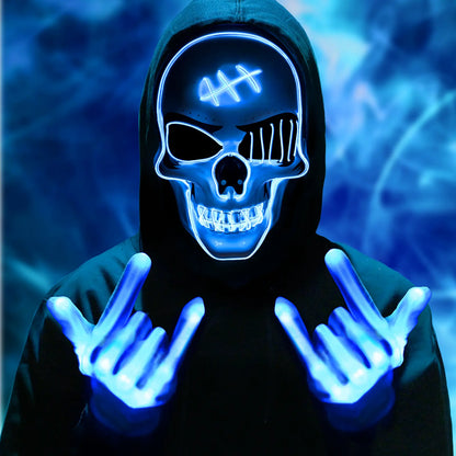 🔥 FINAL 3 HOURS: 80% OFF QYLINACOSH® 2026 TRENDING LED SKELETON COSTUME SET – MASK + LIGHT-UP GLOVES