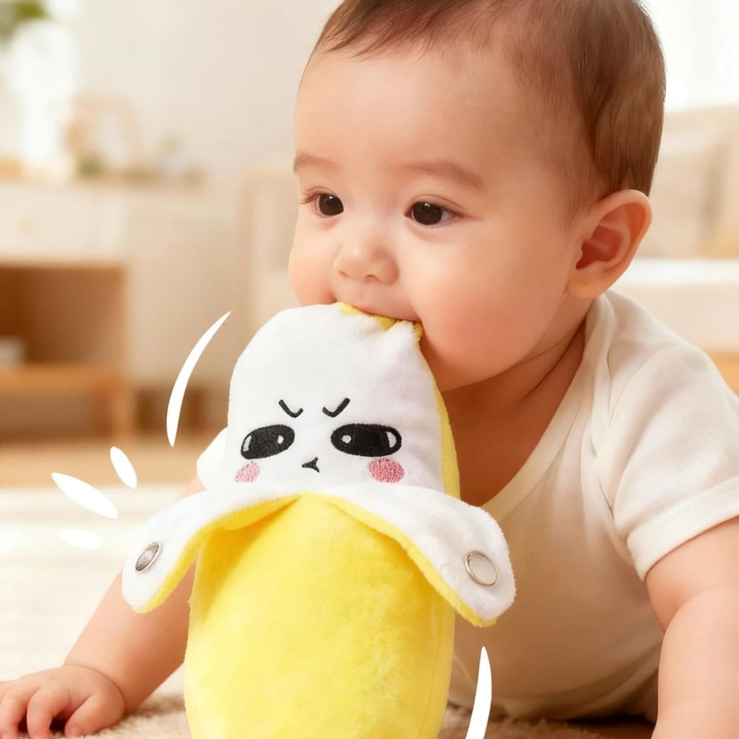 🔥Last Day 50% OFF - 💖Interactive Music Plush Toy Set🍌🍓🥕