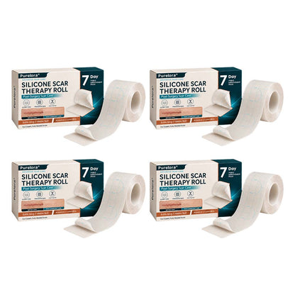 ✨💯® SILICONE SCAR THERAPY ROLL Help Soften, Flatten & Improve the Appearance of Raised Scars