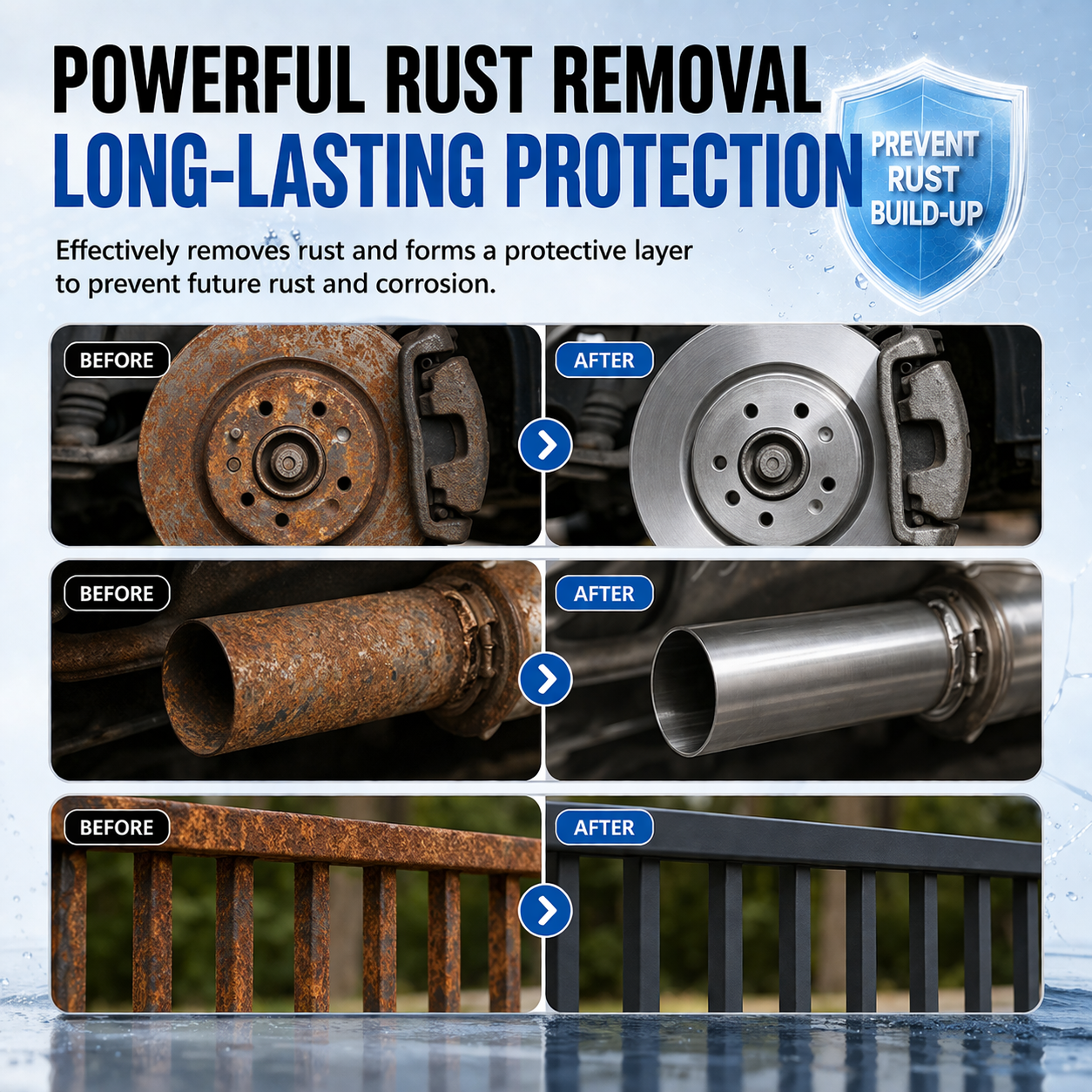 🚘🚗LAST DAY 50% OFF ✨Furzero®Rust-preventing cleaning spray