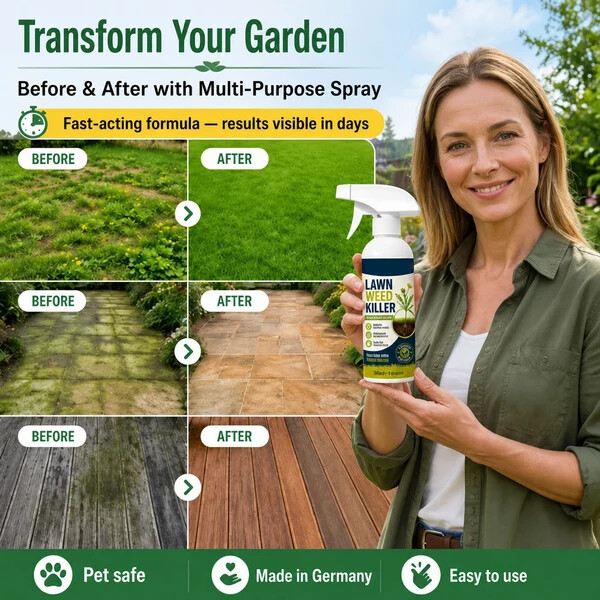 🔥Hot Sales 50% OFF⚡ [Easy and stress-free weeding in the garden] Herbicide for domestic use