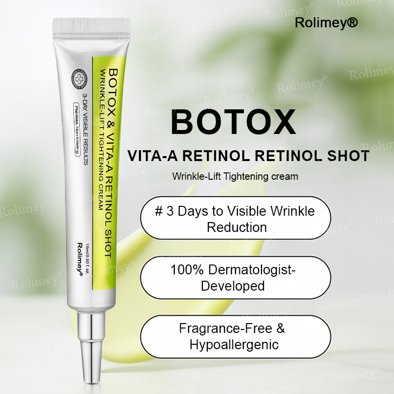 🌾LAST DAY 50% OFF- 💖Rolimey® Botox & Vita A Retinol Shot Wrinkle - Lift Tightening cream