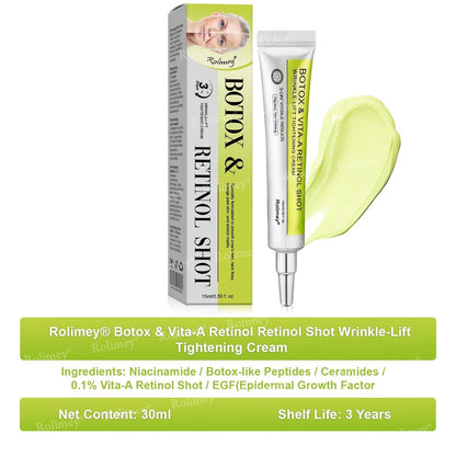 🌾LAST DAY 50% OFF- 💖Rolimey® Botox & Vita A Retinol Shot Wrinkle - Lift Tightening cream