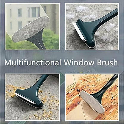 🎁Elyviana 2-in-1 Window Screen Cleaning Brush Value Set