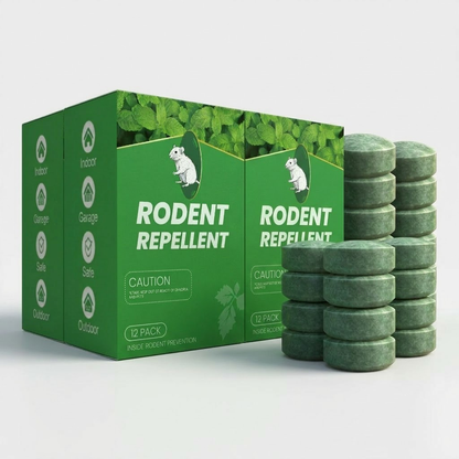 Qylinacosh® Natural Peppermint Rodent Repellent Tablets – 12 Pack upsell