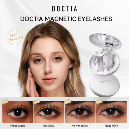 ❤️‍🔥💞LAST DAY 50% OFF-DOCTIA® Soft Magnetic Eyelashes All-in-One Box, Reusable, Glue-Free, Waterproof, Lightweight, Natural Style Makeup Cosmetic