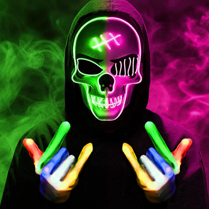 🔥 FINAL 3 HOURS: 80% OFF QYLINACOSH® 2026 TRENDING LED SKELETON COSTUME SET – MASK + LIGHT-UP GLOVES