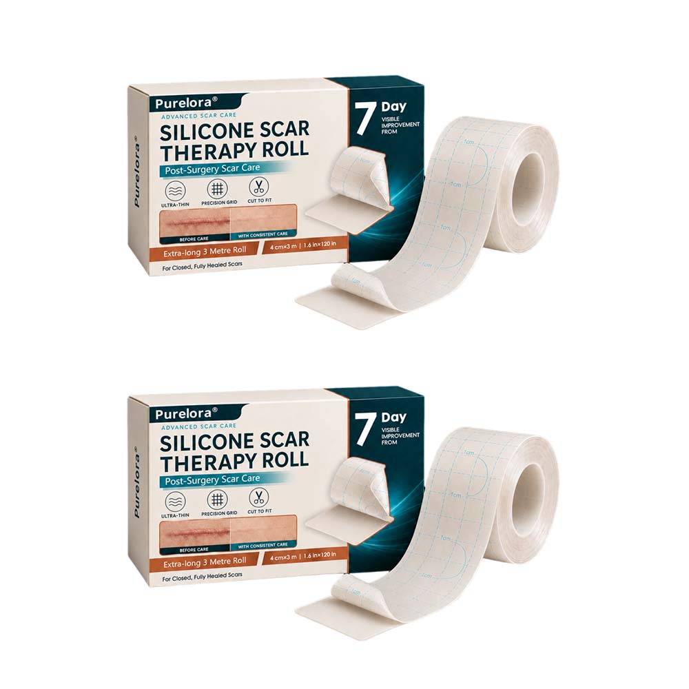 ✨💯® SILICONE SCAR THERAPY ROLL Help Soften, Flatten & Improve the Appearance of Raised Scars