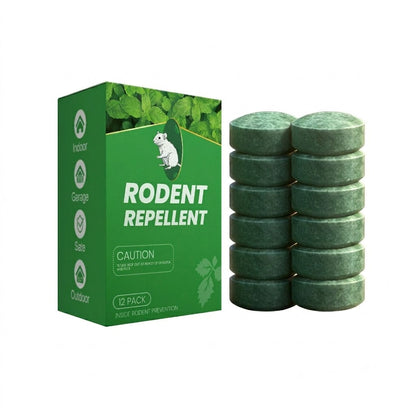 Qylinacosh® Natural Peppermint Rodent Repellent Tablets – 12 Pack upsell