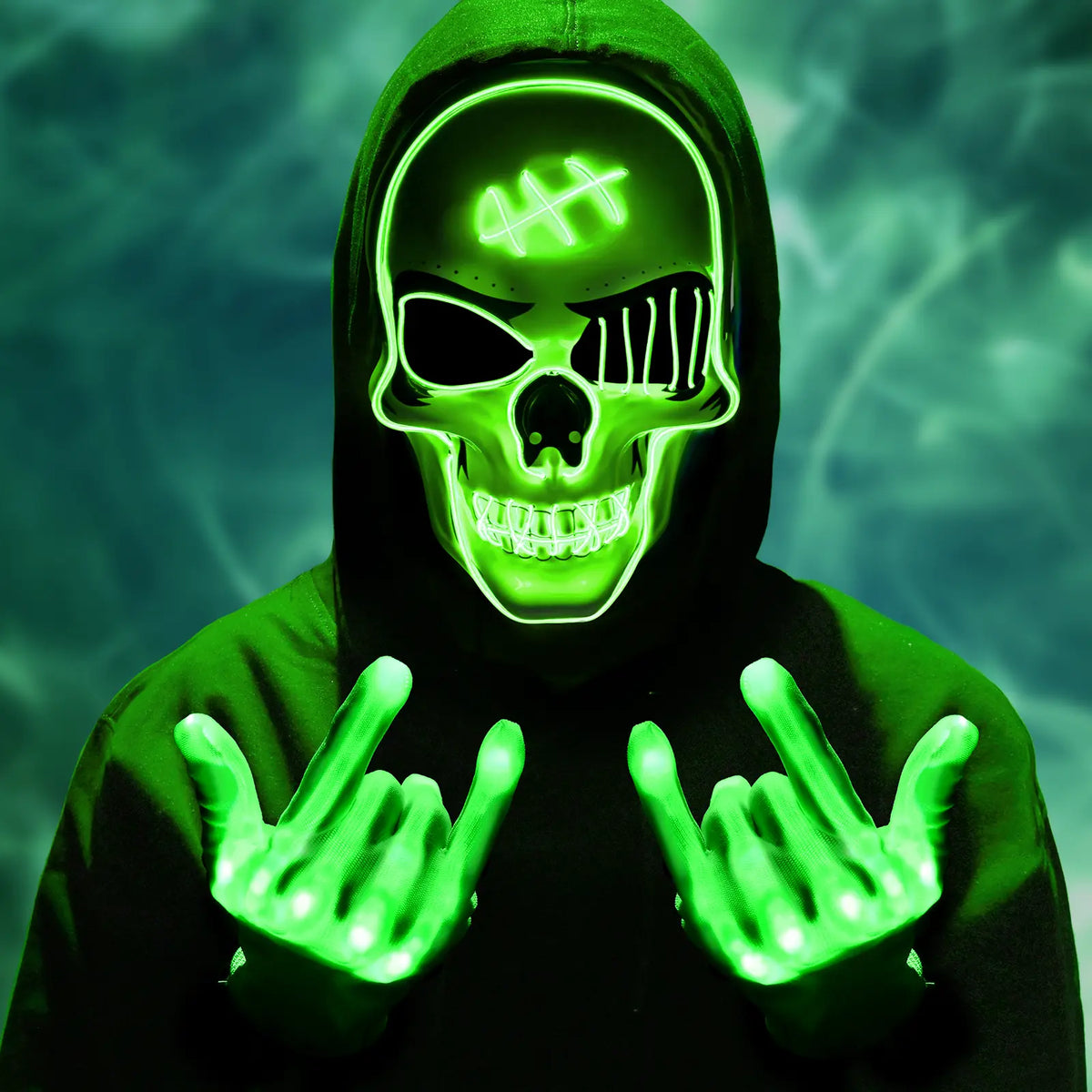 🔥 FINAL 3 HOURS: 80% OFF QYLINACOSH® 2026 TRENDING LED SKELETON COSTUME SET – MASK + LIGHT-UP GLOVES