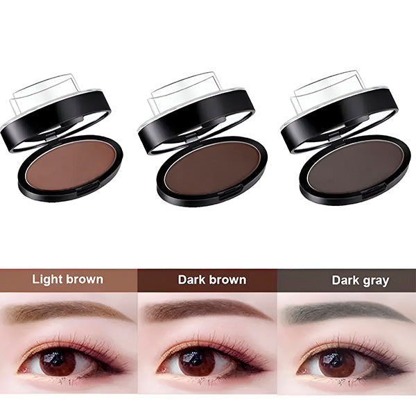 🎁💞LAST DAY 50% OFF-✨Instant Symmetrical Eyebrow Stamp Kit – Effortless Waterproof Brow Powder Makeup