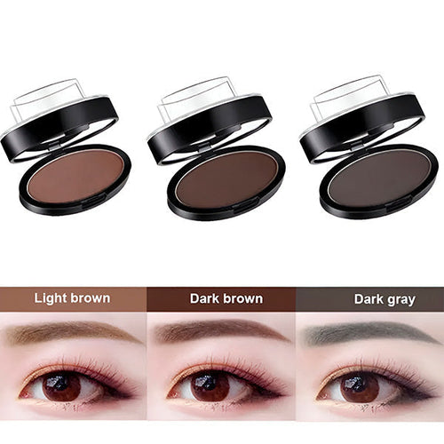 🎁LAST DAY 50% OFF-✨Instant Symmetrical Eyebrow Stamp Kit – Effortless Waterproof Brow Powder Makeup
