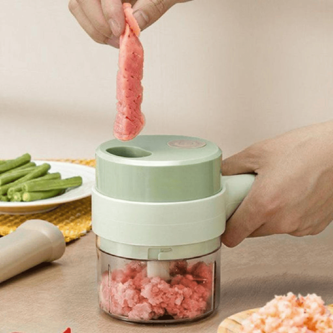 The Kitchen Gadget You’ll Use Every Day Quickly chop ingredients with one simple press — perfect for garlic, onions, herbs and more.