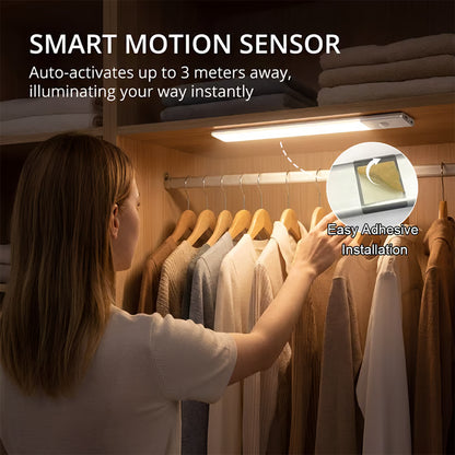 ✅BVJ® LED Motion Sensor Wireless Cabinet Light