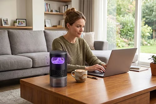 Navozilo® Ultra-Quiet Bionic UV Suction Mosquito Trap