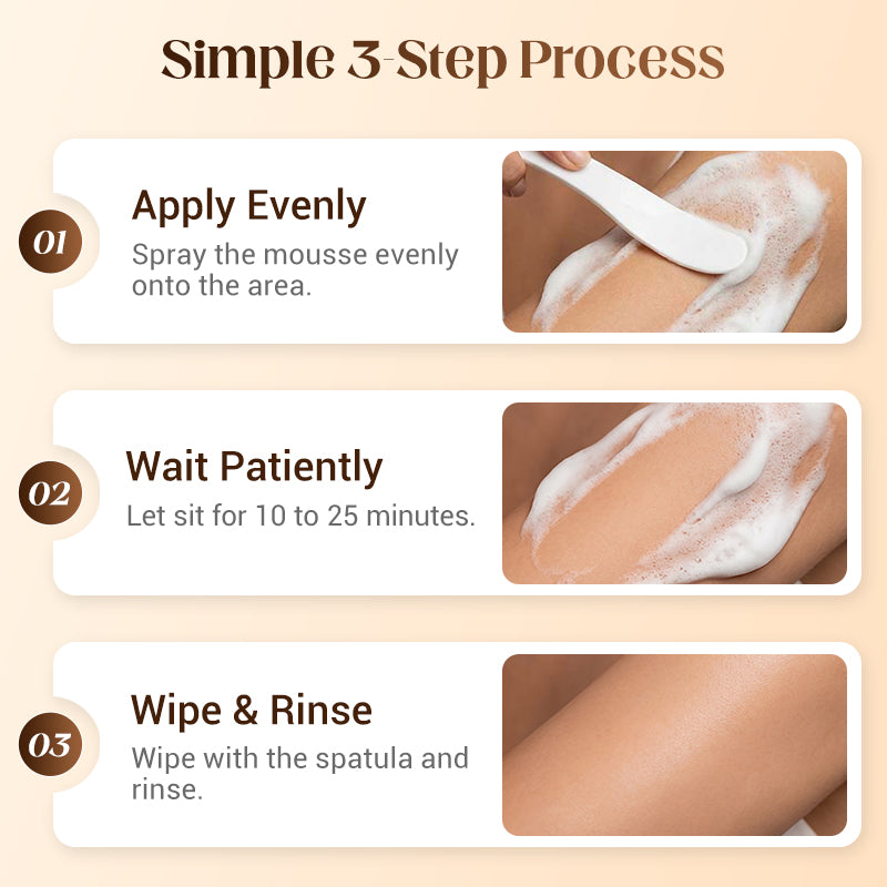 Gentle & Painless Hair Removal Cream Duo for Sensitive Skin
