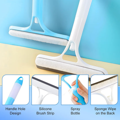 💖Achieve Crystal Clear Windows in Seconds – No Streaks, No Mess, No Extra Tools✨ Streak-Free 3-in-1 Glass Cleaner – Spray, Wipe & Scrape for a Perfect Finish! 🧽-Free shipping on orders over $35