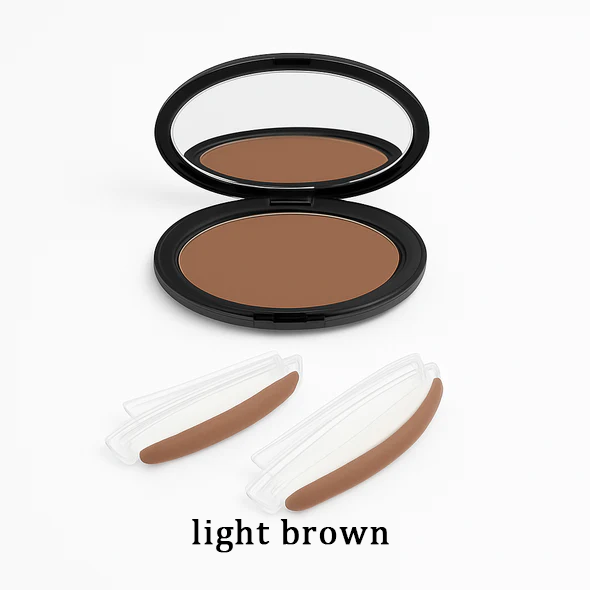 🎁💞LAST DAY 50% OFF-✨Instant Symmetrical Eyebrow Stamp Kit – Effortless Waterproof Brow Powder Makeup