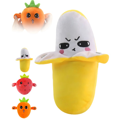 🔥Last Day 50% OFF - 💖Interactive Music Plush Toy Set🍌🍓🥕