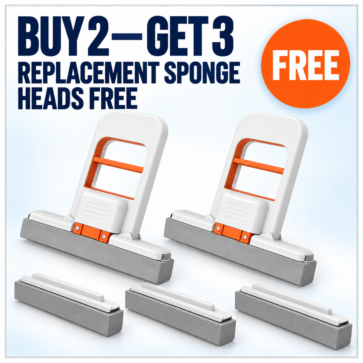 Mini Foldable Squeeze Mop