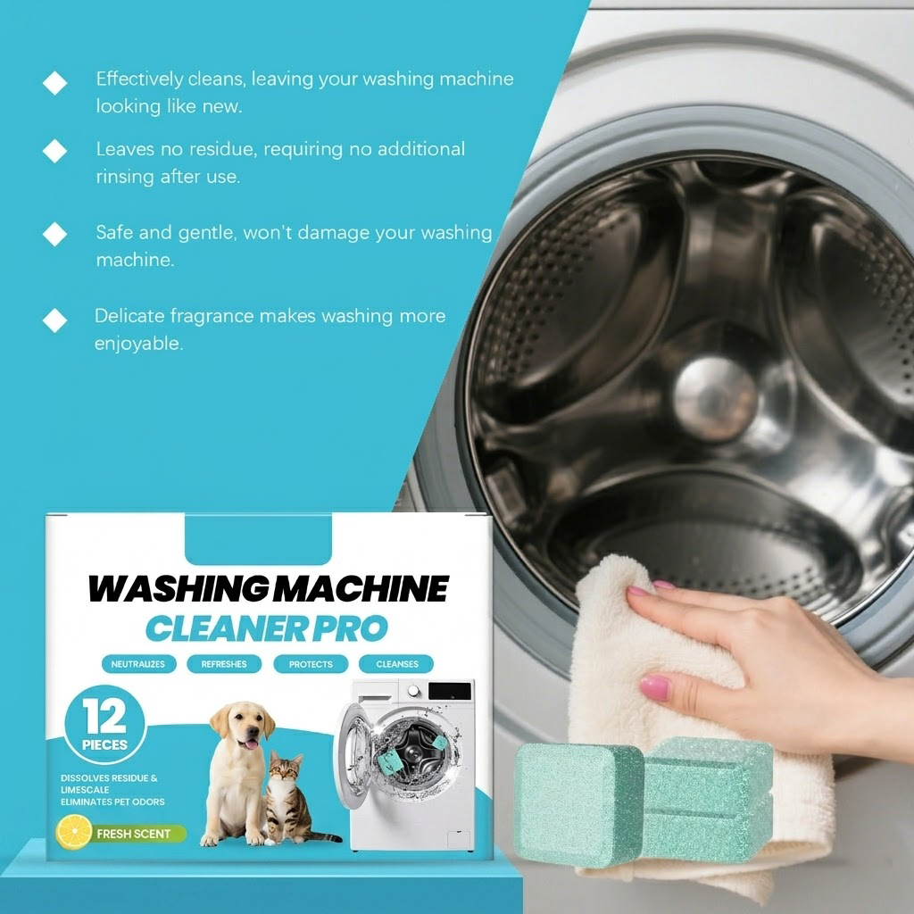 Navozilo®Washing Machine Cleaning Tablets