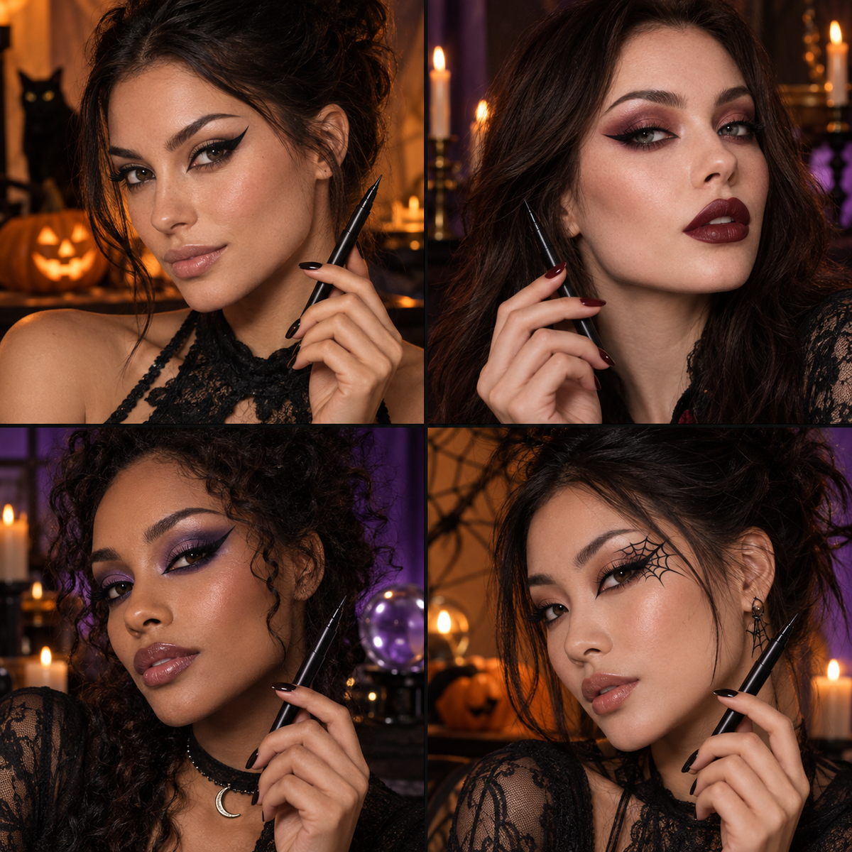 Halloween waterproof liquid eyeliner pen image
