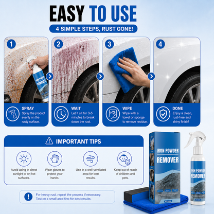 🚘🚗LAST DAY 50% OFF ✨Furzero®Rust-preventing cleaning spray