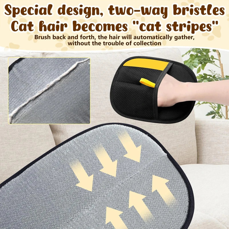 🌾LAST DAY 50% OFF -🎁Qylinacosh® Pet Hair Removal Gloves