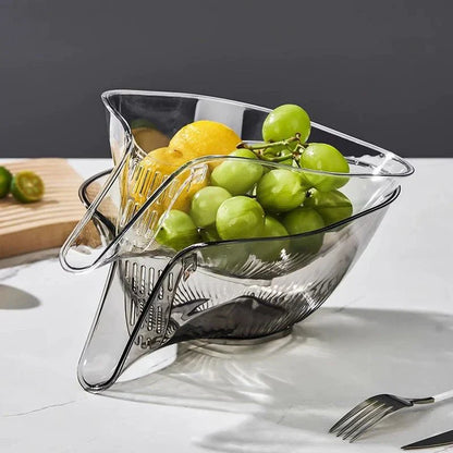 FreshBox clear acrylic colander product view