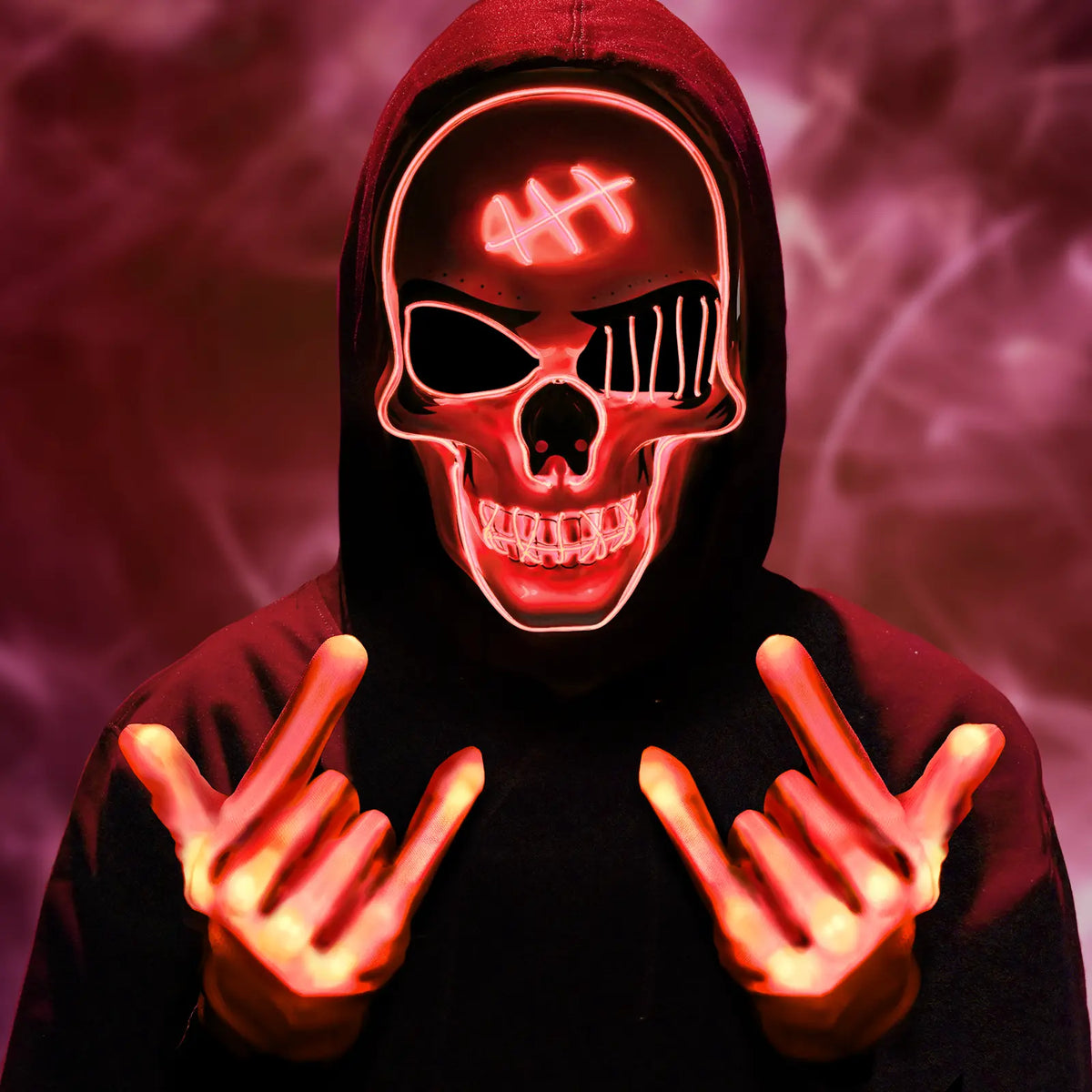 🔥 FINAL 3 HOURS: 80% OFF QYLINACOSH® 2026 TRENDING LED SKELETON COSTUME SET – MASK + LIGHT-UP GLOVES