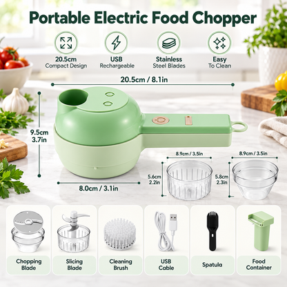 The Kitchen Gadget You’ll Use Every Day Quickly chop ingredients with one simple press — perfect for garlic, onions, herbs and more.