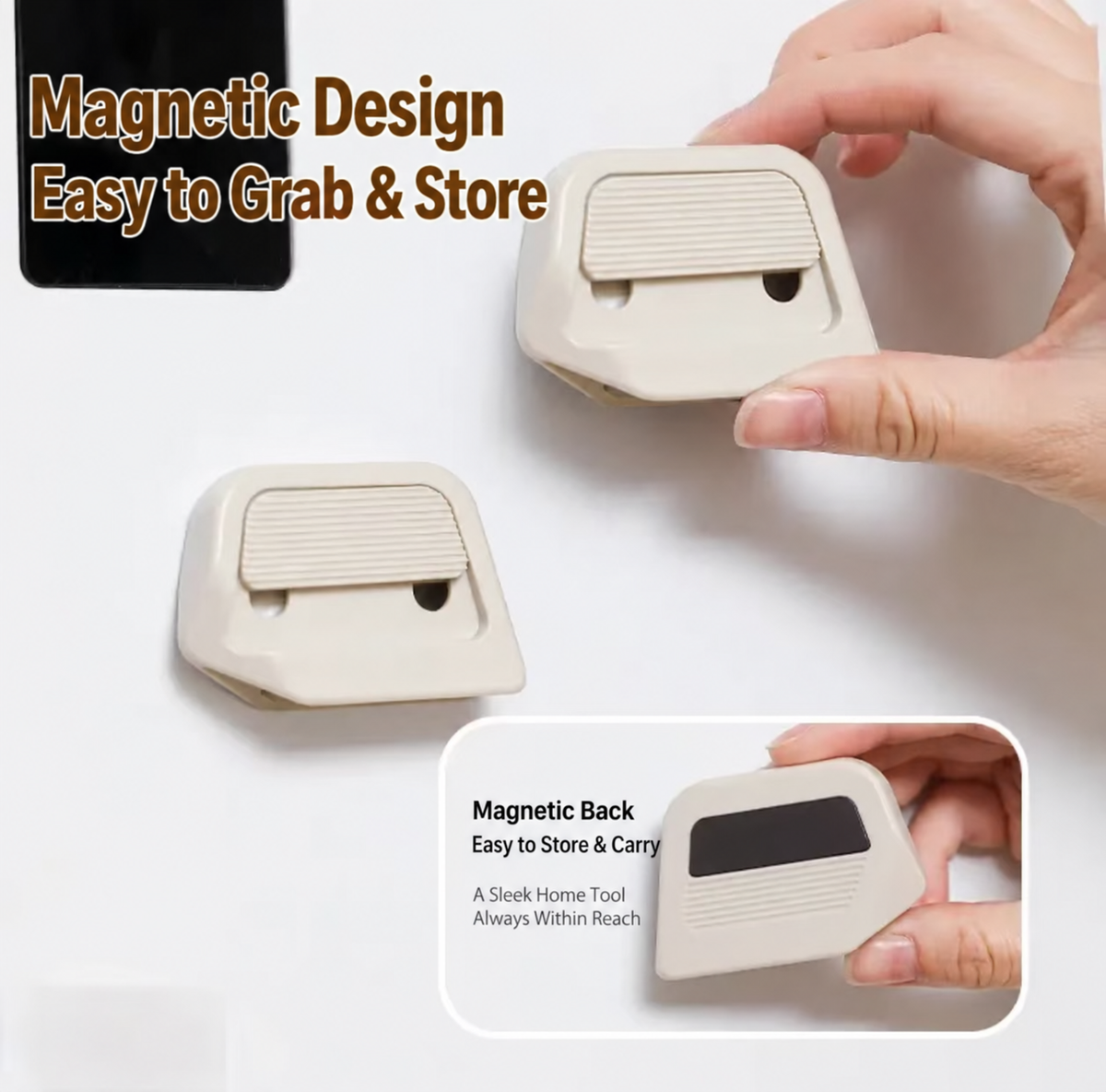 Magnetic Auto-Retract Safety Box Cutter – Compact Package Opener