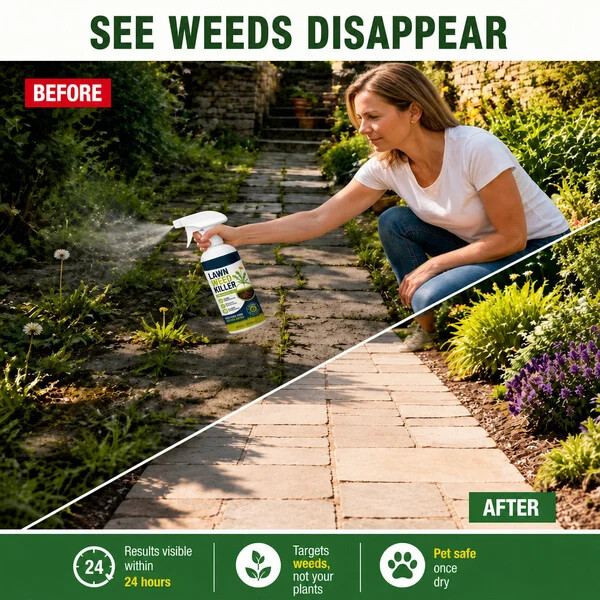 🔥Hot Sales 50% OFF⚡ [Easy and stress-free weeding in the garden] Herbicide for domestic use