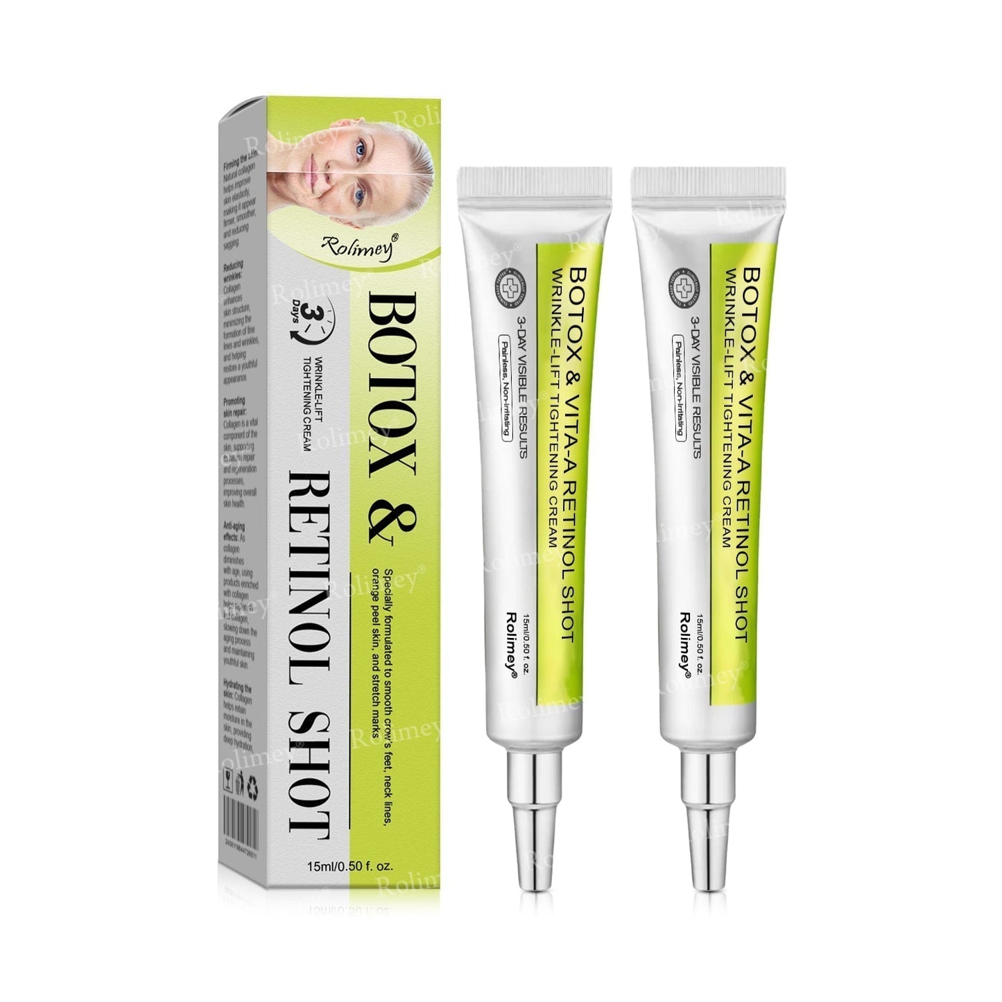 🌾LAST DAY 50% OFF- 💖Rolimey® Botox & Vita A Retinol Shot Wrinkle - Lift Tightening cream