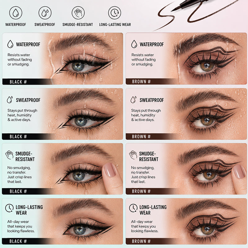 🎃CREATE YOUR HALLOWEEN LOOK IN SECONDS 🔥Buy 1 Get 1 Free🎁Waterproof Liquid Eyeliner Pen